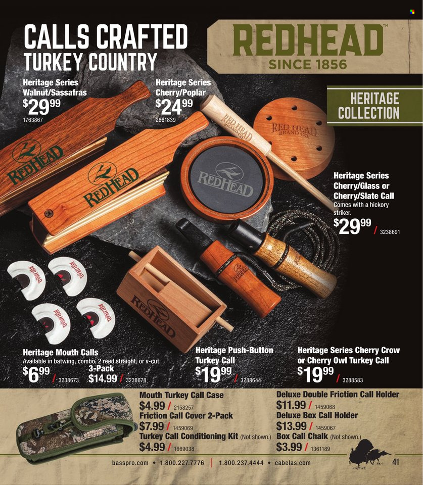 Cabela's + Bass Pro Shops Turkey Hunting Specialist 2023 - Page 41