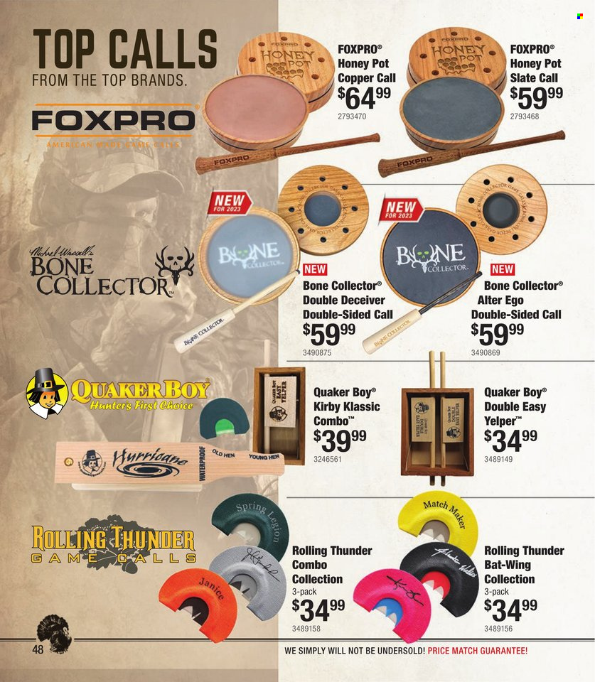 Cabela's + Bass Pro Shops Turkey Hunting Specialist 2023 - Page 48