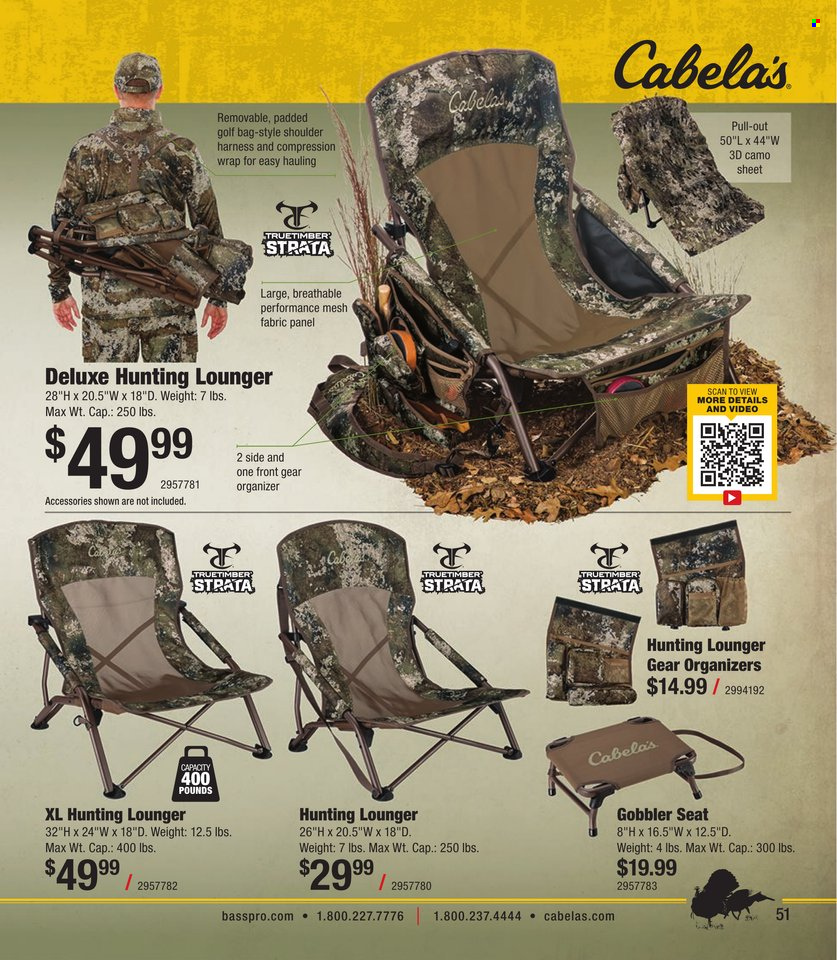 Cabela's + Bass Pro Shops Turkey Hunting Specialist 2023 - Page 51