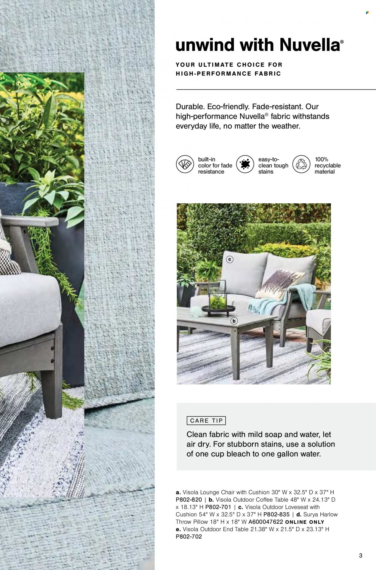 Ashley Furniture - Outdoor Patio Furniture 2023 - Page 3