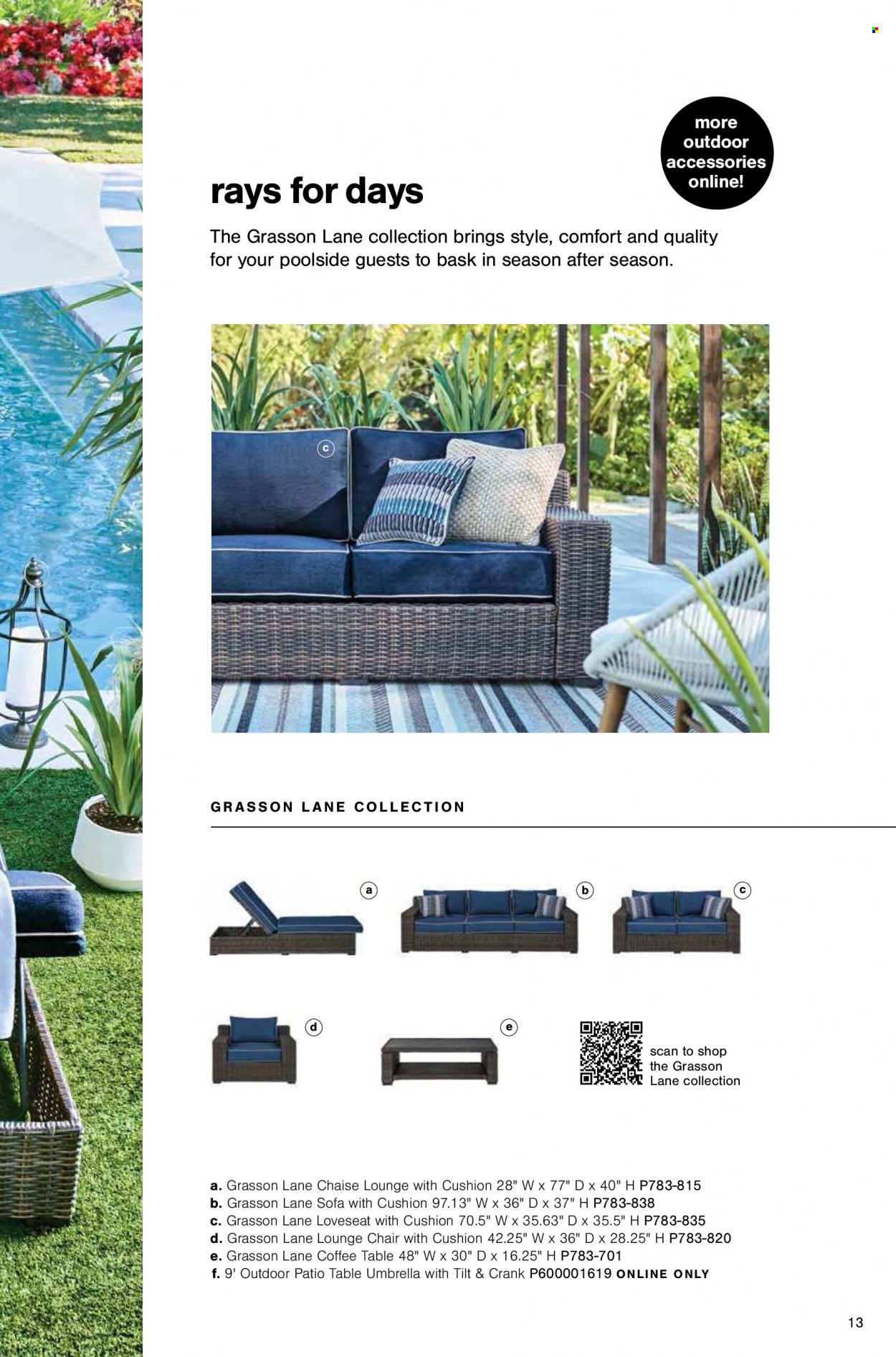 Ashley Furniture - Outdoor Patio Furniture 2023 - Page 13
