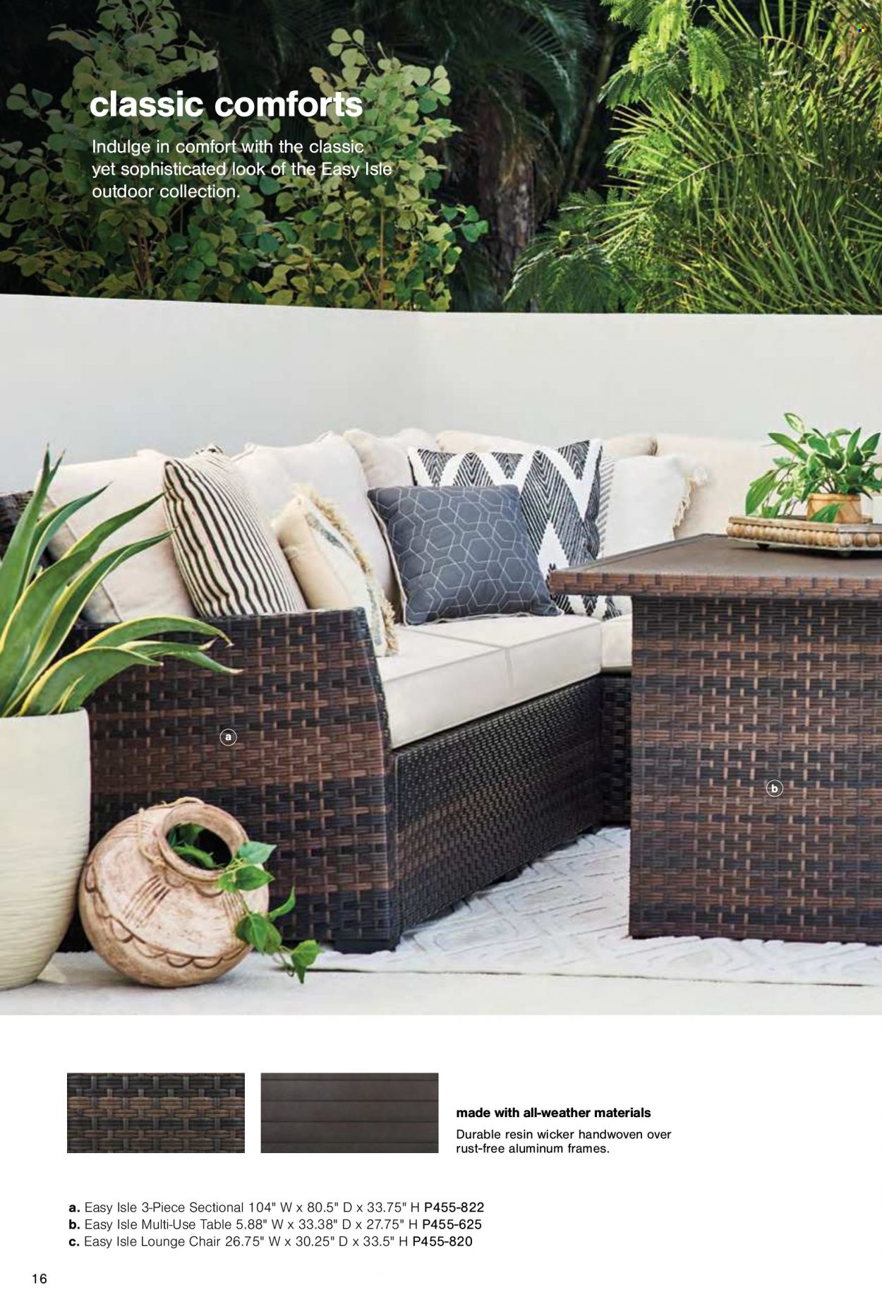 Ashley Furniture - Outdoor Patio Furniture 2023 - Page 16