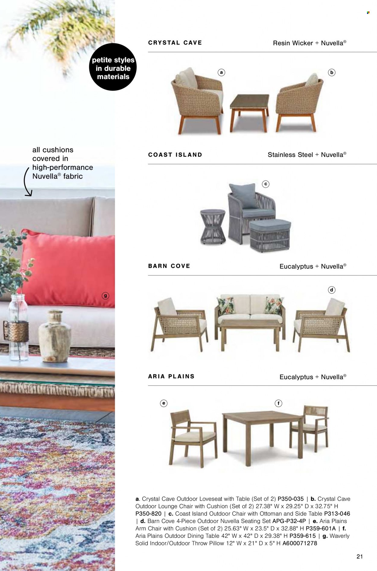 Ashley Furniture - Outdoor Patio Furniture 2023 - Page 21