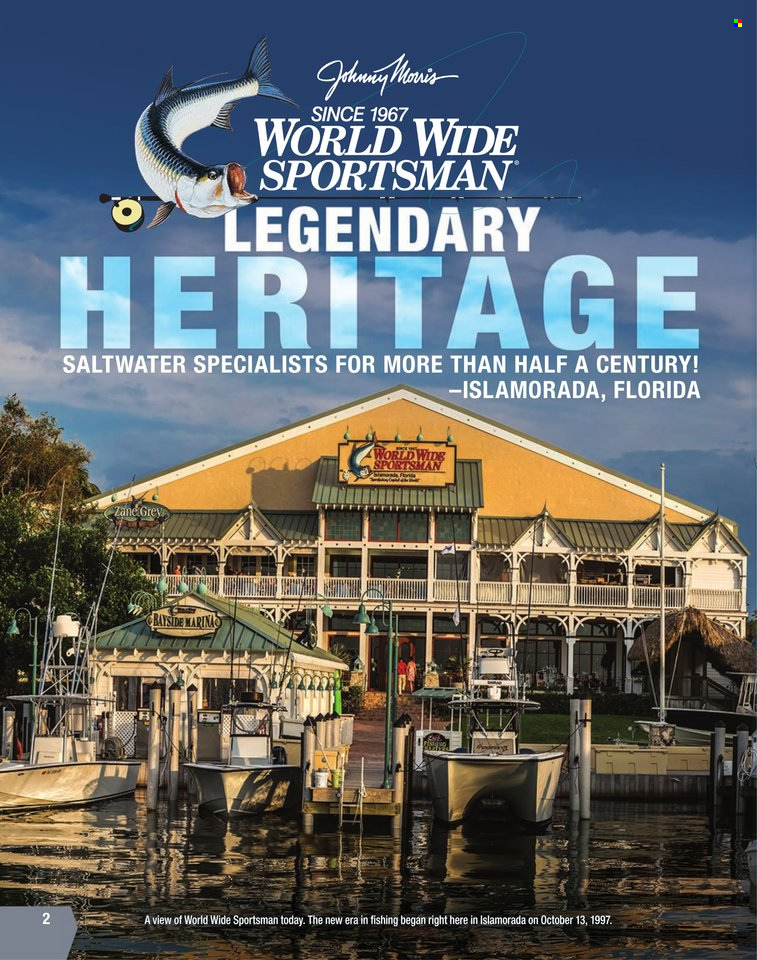 Bass Pro Shops + Cabela's World Wide Sportsman Saltwater Specialist Catalog 2023 - Page 2