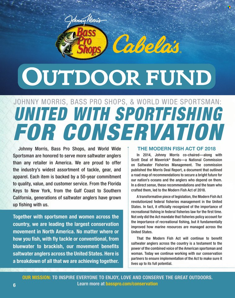 Bass Pro Shops + Cabela's World Wide Sportsman Saltwater Specialist Catalog 2023 - Page 6