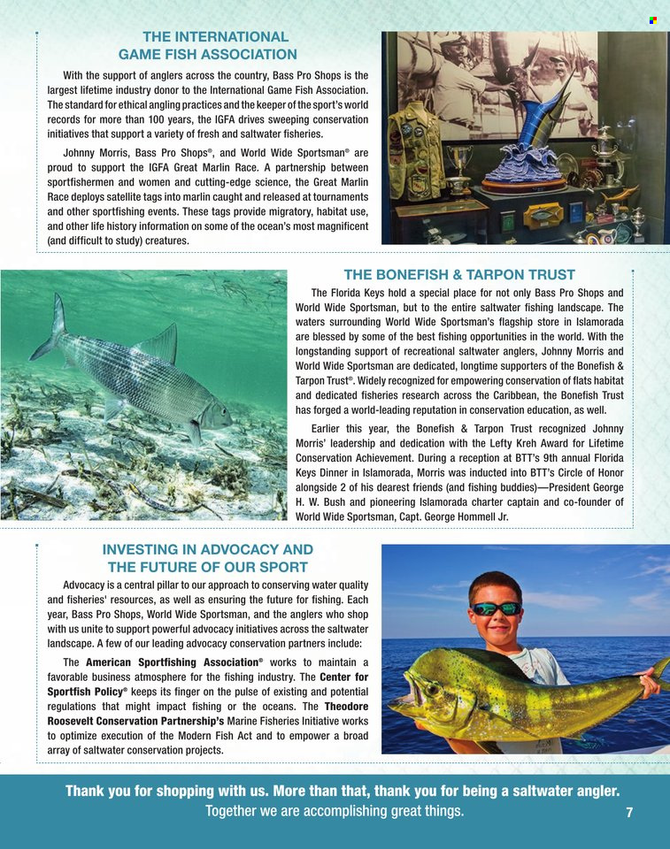 Bass Pro Shops + Cabela's World Wide Sportsman Saltwater Specialist Catalog 2023 - Page 7