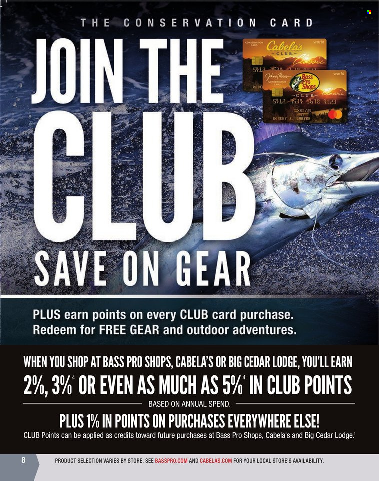 Bass Pro Shops + Cabela's World Wide Sportsman Saltwater Specialist Catalog 2023 - Page 8