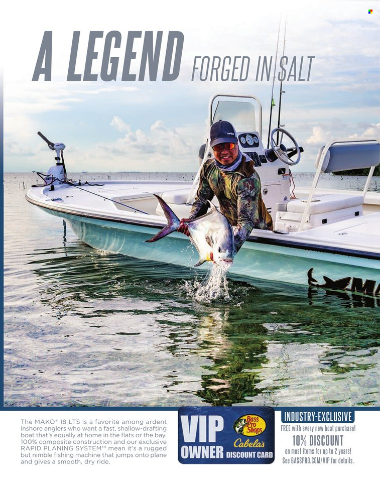 Bass Pro Shops + Cabela's World Wide Sportsman Saltwater Specialist Catalog 2023 - Page 20