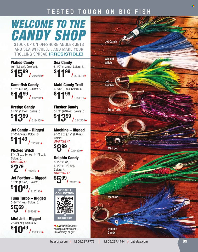 Bass Pro Shops + Cabela's World Wide Sportsman Saltwater Specialist Catalog 2023 - Page 13