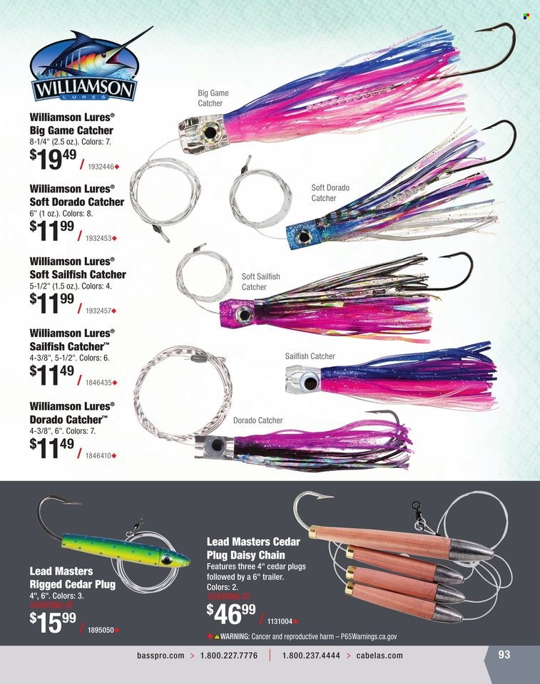Bass Pro Shops + Cabela's World Wide Sportsman Saltwater Specialist Catalog 2023 - Page 17