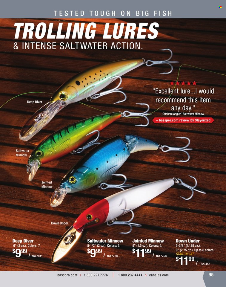 Bass Pro Shops + Cabela's World Wide Sportsman Saltwater Specialist Catalog 2023 - Page 19