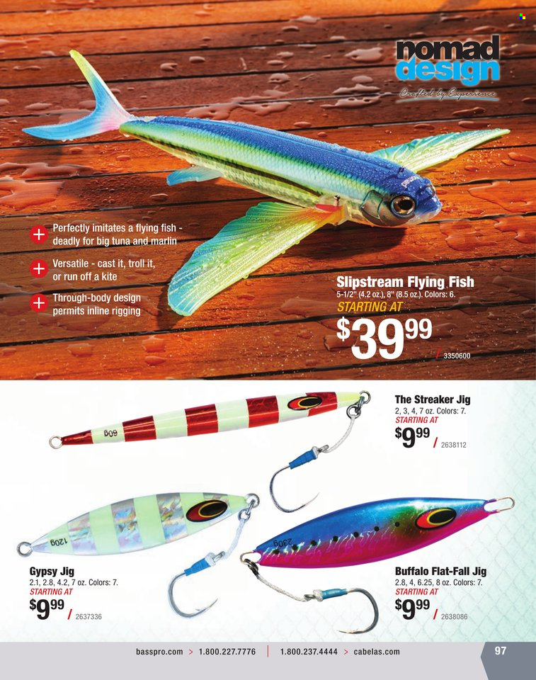 Bass Pro Shops + Cabela's World Wide Sportsman Saltwater Specialist Catalog 2023 - Page 22