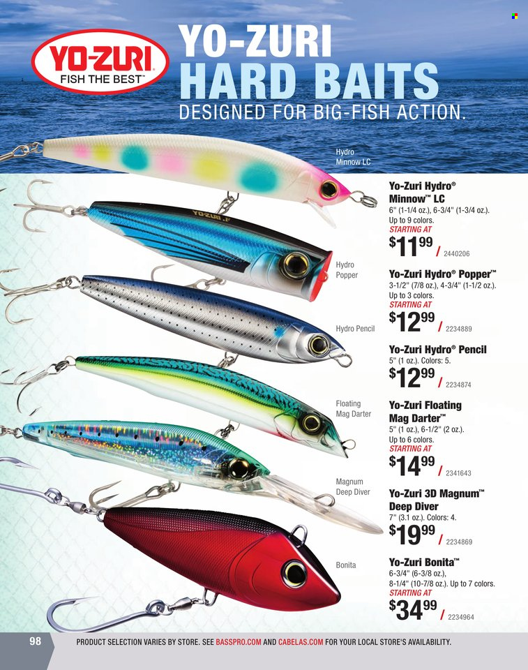 Bass Pro Shops + Cabela's World Wide Sportsman Saltwater Specialist Catalog 2023 - Page 23