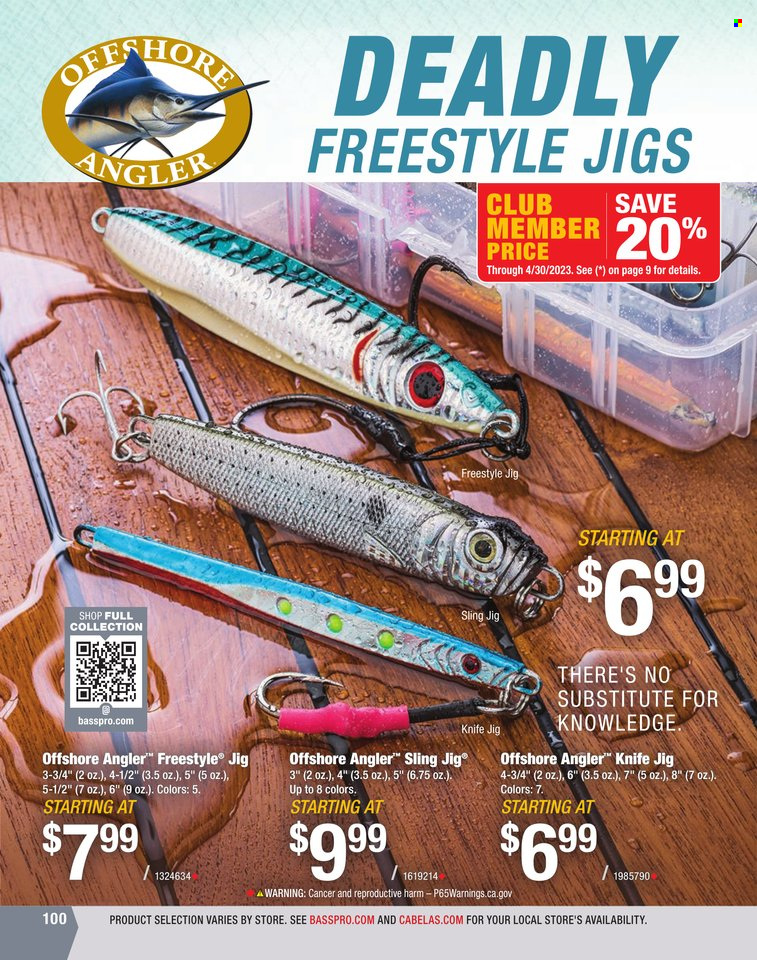 Bass Pro Shops + Cabela's World Wide Sportsman Saltwater Specialist Catalog 2023 - Page 25