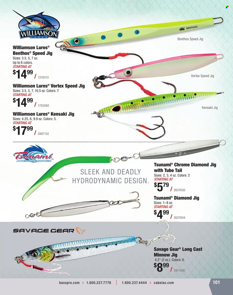 Bass Pro Shops + Cabela's World Wide Sportsman Saltwater Specialist Catalog 2023 - Page 26