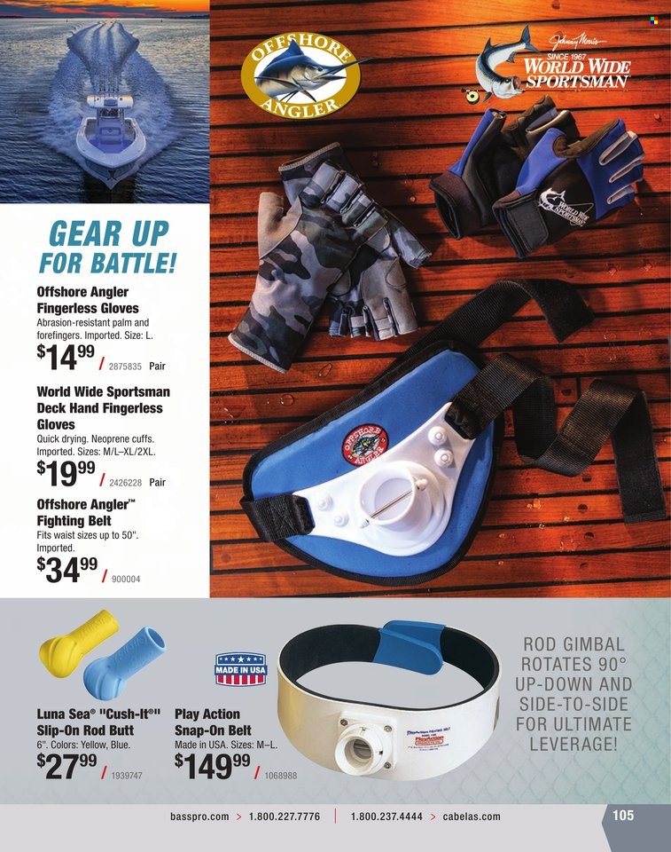 Bass Pro Shops + Cabela's World Wide Sportsman Saltwater Specialist Catalog 2023 - Page 30