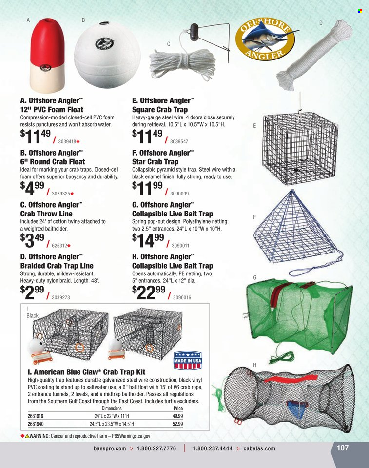 Bass Pro Shops + Cabela's World Wide Sportsman Saltwater Specialist Catalog 2023 - Page 33