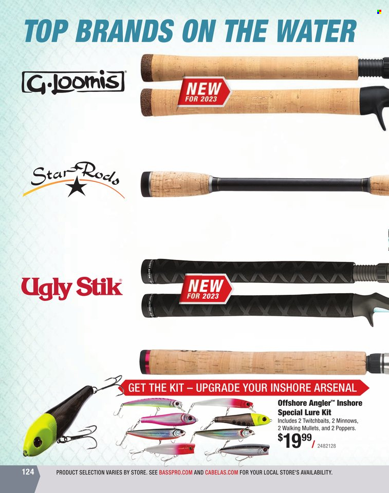 Bass Pro Shops + Cabela's World Wide Sportsman Saltwater Specialist Catalog 2023 - Page 51
