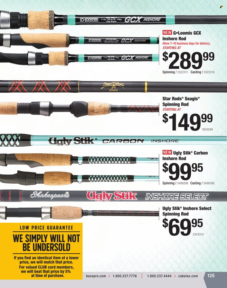 Bass Pro Shops + Cabela's World Wide Sportsman Saltwater Specialist Catalog 2023 - Page 52