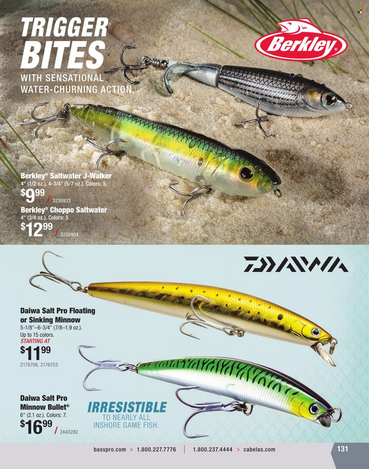 Bass Pro Shops + Cabela's World Wide Sportsman Saltwater Specialist Catalog 2023 - Page 59