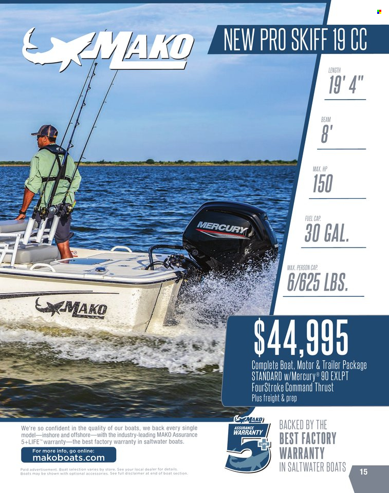 Bass Pro Shops + Cabela's World Wide Sportsman Saltwater Specialist Catalog 2023 - Page 75