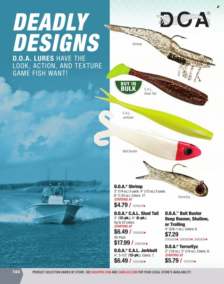 Bass Pro Shops + Cabela's World Wide Sportsman Saltwater Specialist Catalog 2023 - Page 73