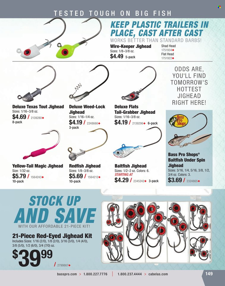 Bass Pro Shops + Cabela's World Wide Sportsman Saltwater Specialist Catalog 2023 - Page 79