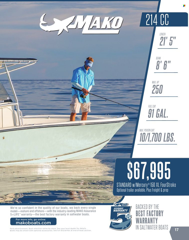 Bass Pro Shops + Cabela's World Wide Sportsman Saltwater Specialist Catalog 2023 - Page 97
