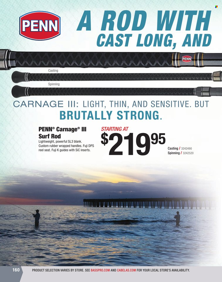 Bass Pro Shops + Cabela's World Wide Sportsman Saltwater Specialist Catalog 2023 - Page 91