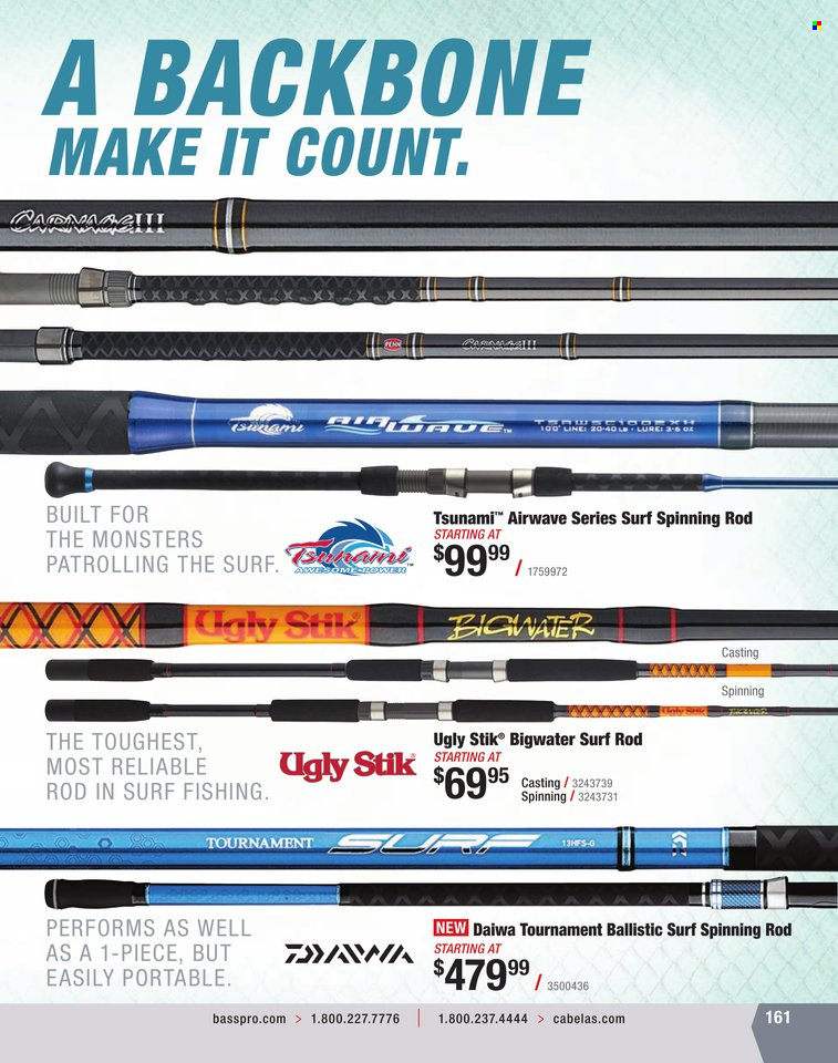Bass Pro Shops + Cabela's World Wide Sportsman Saltwater Specialist Catalog 2023 - Page 92