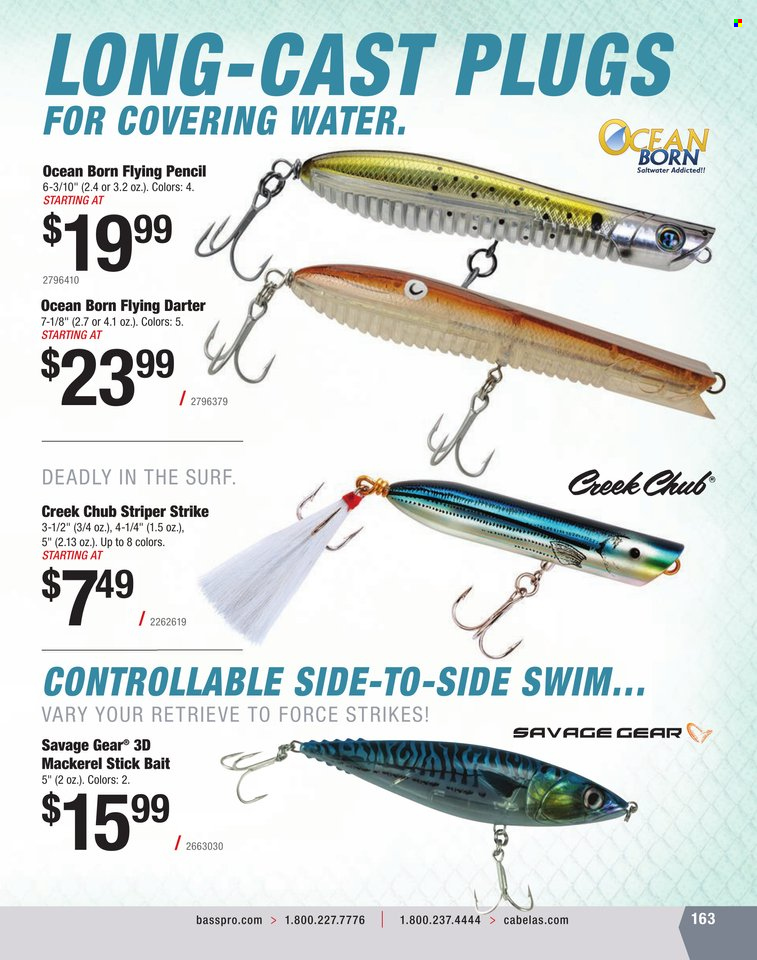 Bass Pro Shops + Cabela's World Wide Sportsman Saltwater Specialist Catalog 2023 - Page 94