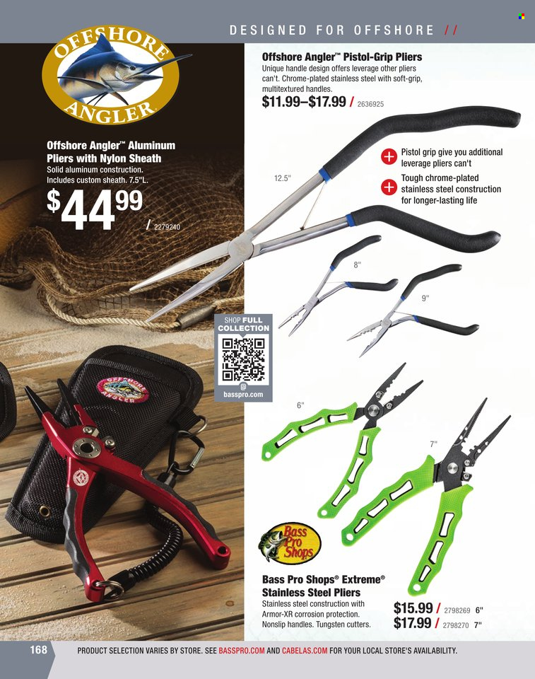 Bass Pro Shops + Cabela's World Wide Sportsman Saltwater Specialist Catalog 2023 - Page 100