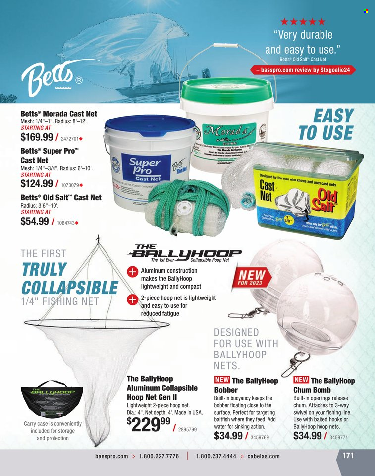 Bass Pro Shops + Cabela's World Wide Sportsman Saltwater Specialist Catalog 2023 - Page 103