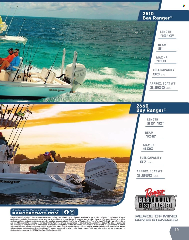 Bass Pro Shops + Cabela's World Wide Sportsman Saltwater Specialist Catalog 2023 - Page 119