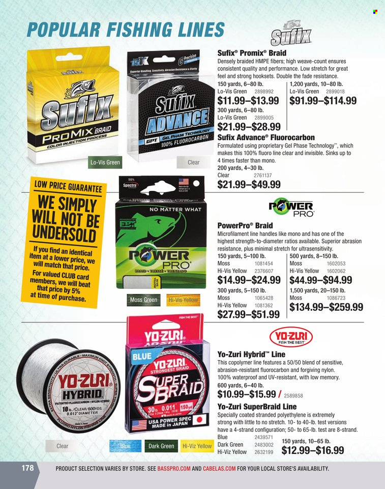 Bass Pro Shops + Cabela's World Wide Sportsman Saltwater Specialist Catalog 2023 - Page 111