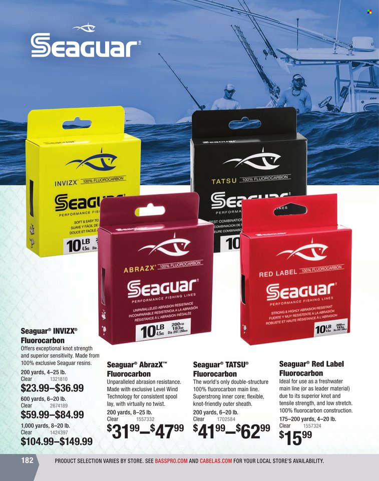 Bass Pro Shops + Cabela's World Wide Sportsman Saltwater Specialist Catalog 2023 - Page 115