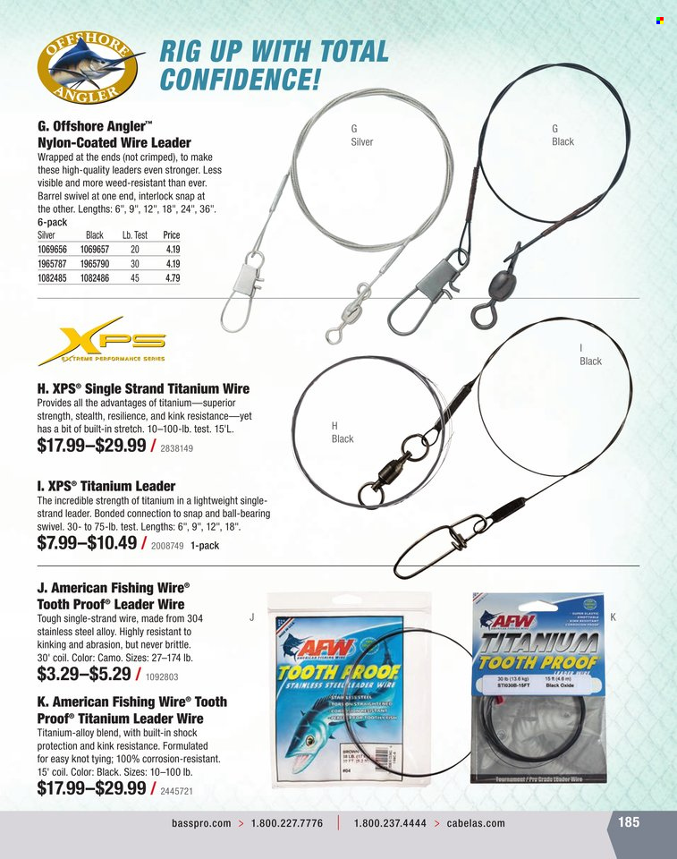 Bass Pro Shops + Cabela's World Wide Sportsman Saltwater Specialist Catalog 2023 - Page 118