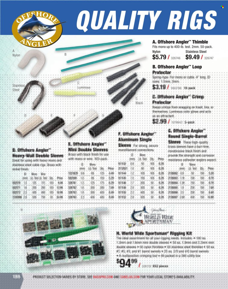 Bass Pro Shops + Cabela's World Wide Sportsman Saltwater Specialist Catalog 2023 - Page 120