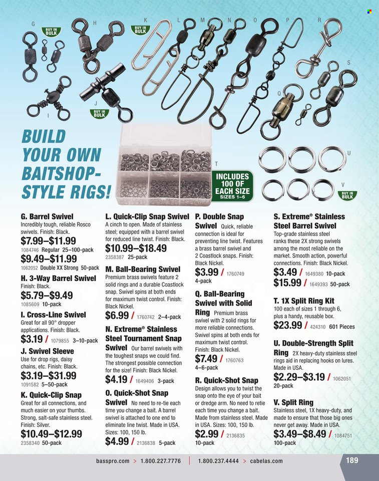 Bass Pro Shops + Cabela's World Wide Sportsman Saltwater Specialist Catalog 2023 - Page 123