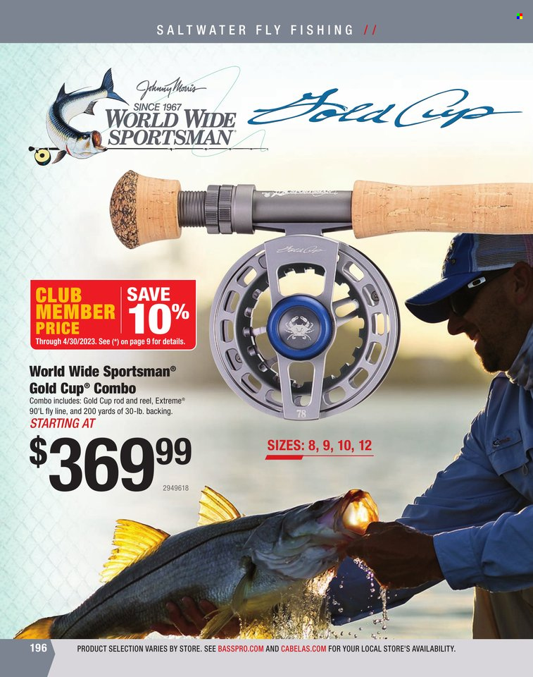 Bass Pro Shops + Cabela's World Wide Sportsman Saltwater Specialist Catalog 2023 - Page 131