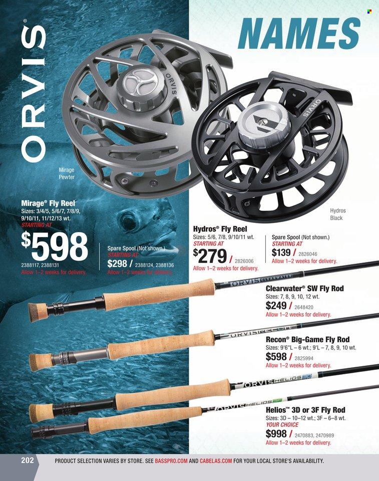 Bass Pro Shops + Cabela's World Wide Sportsman Saltwater Specialist Catalog 2023 - Page 137