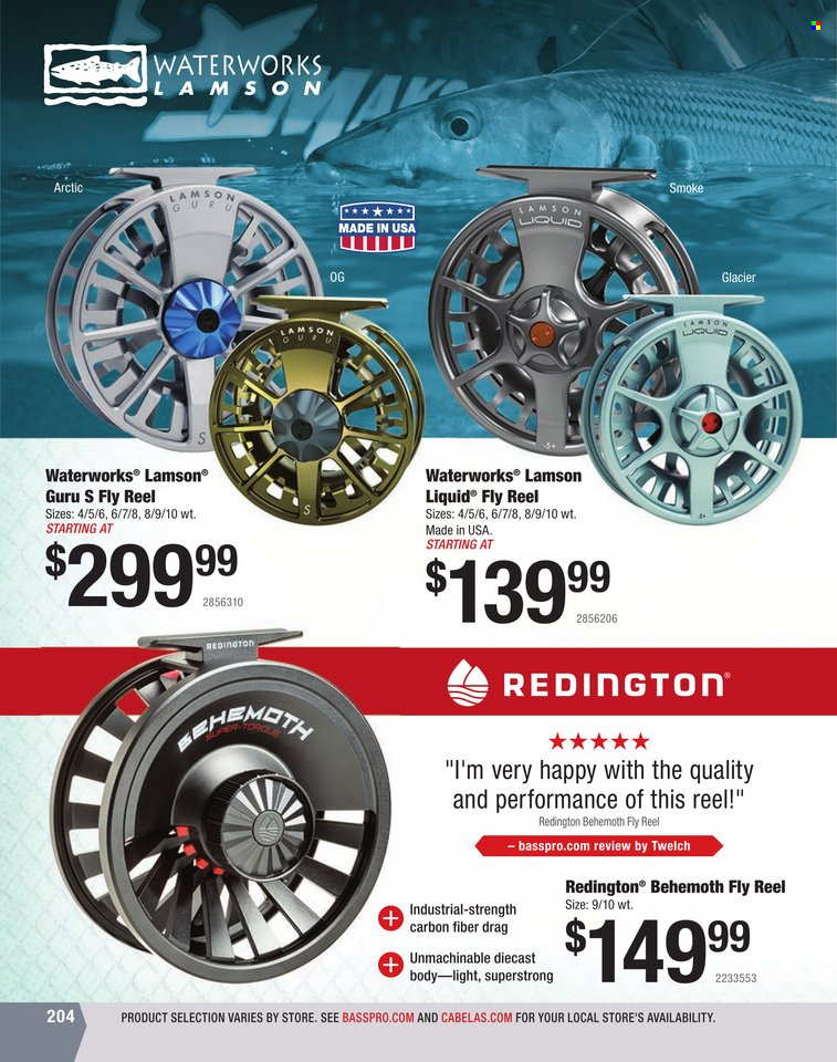 Bass Pro Shops + Cabela's World Wide Sportsman Saltwater Specialist Catalog 2023 - Page 139