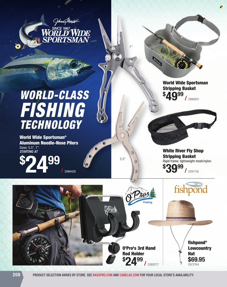 Bass Pro Shops + Cabela's World Wide Sportsman Saltwater Specialist Catalog 2023 - Page 144