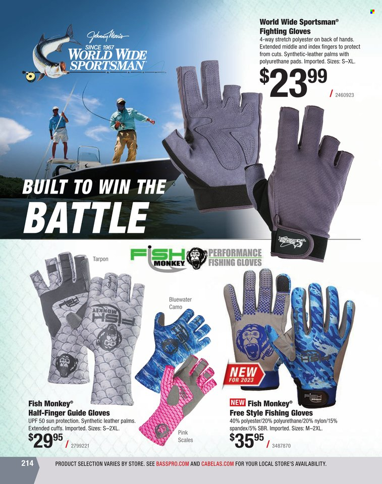 Bass Pro Shops + Cabela's World Wide Sportsman Saltwater Specialist Catalog 2023 - Page 150