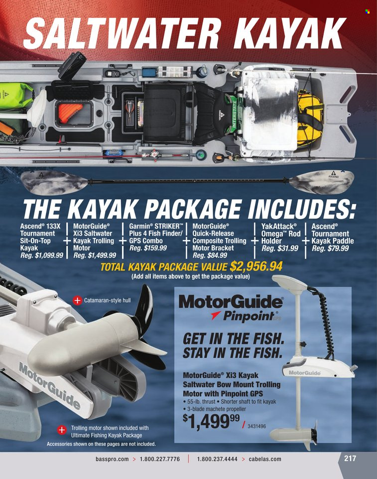 Bass Pro Shops + Cabela's World Wide Sportsman Saltwater Specialist Catalog 2023 - Page 154