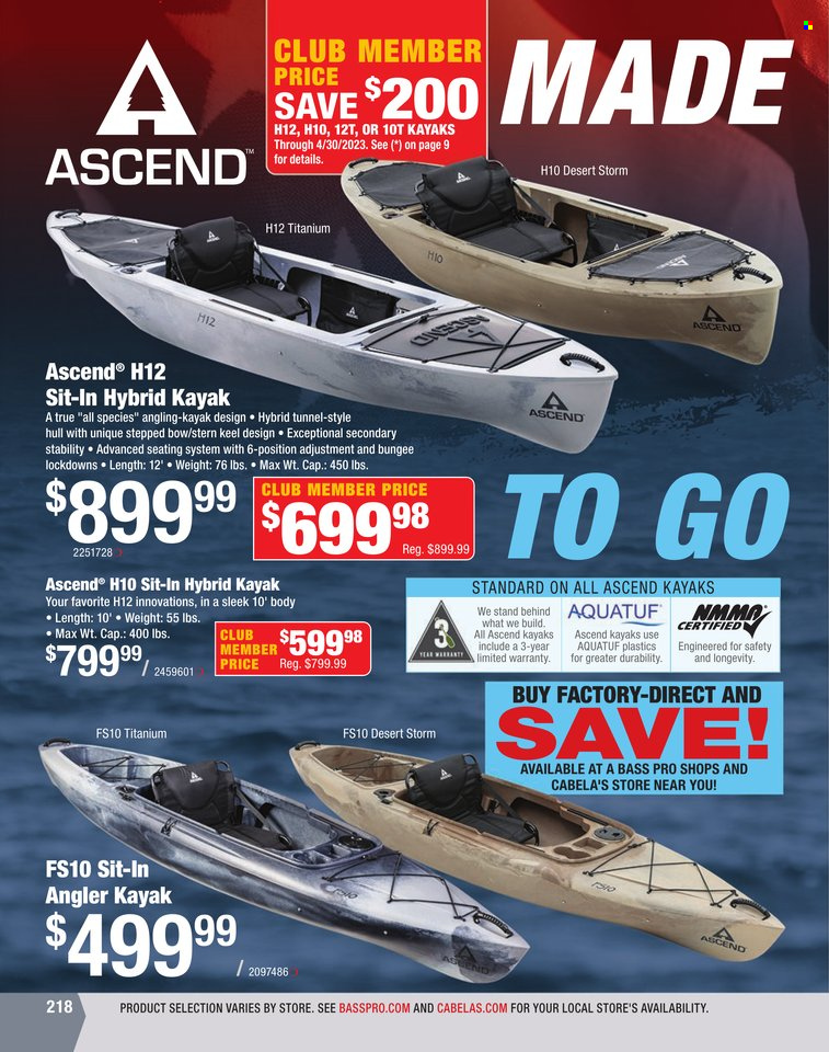 Bass Pro Shops + Cabela's World Wide Sportsman Saltwater Specialist Catalog 2023 - Page 155
