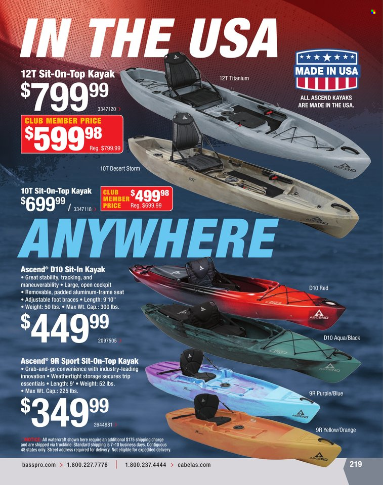 Bass Pro Shops + Cabela's World Wide Sportsman Saltwater Specialist Catalog 2023 - Page 156