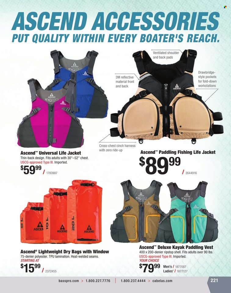 Bass Pro Shops + Cabela's World Wide Sportsman Saltwater Specialist Catalog 2023 - Page 158