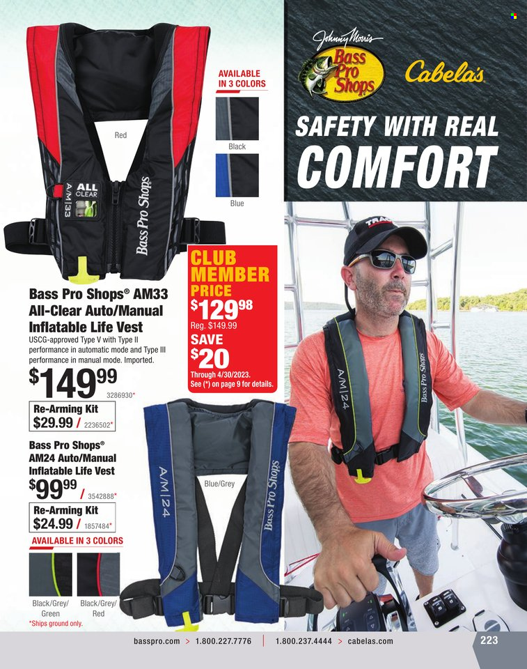 Bass Pro Shops + Cabela's World Wide Sportsman Saltwater Specialist Catalog 2023 - Page 160