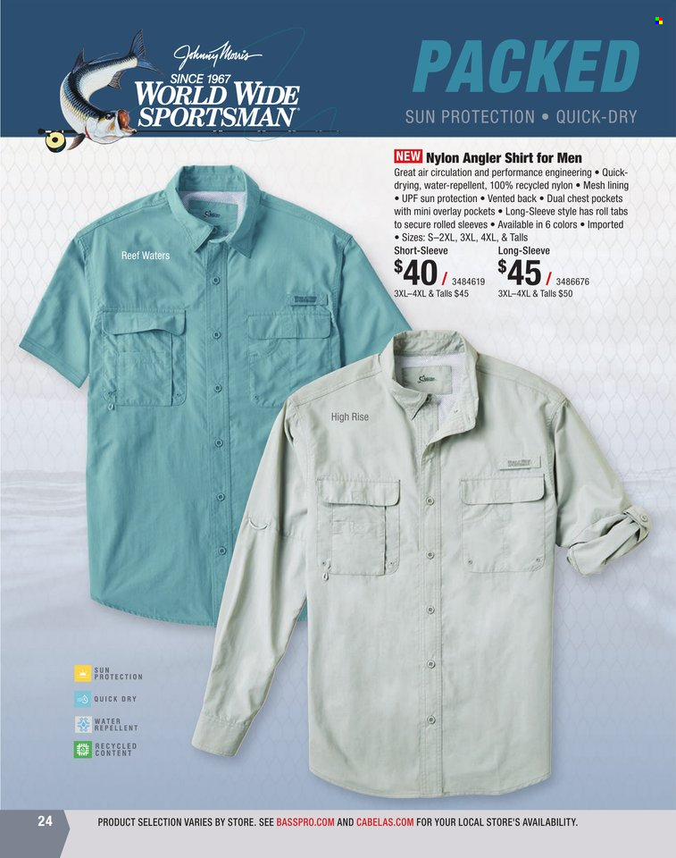 Bass Pro Shops + Cabela's World Wide Sportsman Saltwater Specialist Catalog 2023 - Page 174